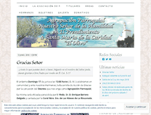 Tablet Screenshot of humildadycaridad.com